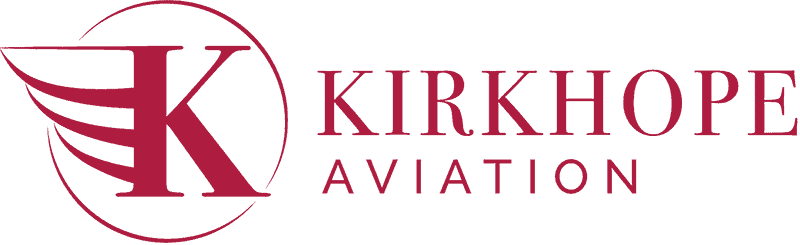 Kirkhope Aviation Logo Red